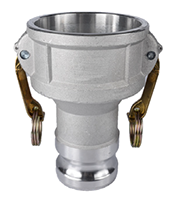 356T6 Aluminum DA (Reducer) Camlock Fitting 356T6 Aluminum DA (Reducer) Camlock Fitting