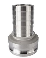 356T6 Aluminum E Adapter (Reducer) Camlock Fitting 356T6 Aluminum E Adapter (Reducer) Camlock Fitting