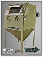 BNP 250 Model Wet Blast Suction Cabinet for Use with Aggressive Media (24429) BNP 250 Model Wet Blast Suction Cabinet for Use with Aggressive Media (24429)