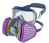 Small/Medium Size Integra Multigas P100 Half Mask for Multiple Gases Small/Medium Size Integra Multigas P100 Half Mask for Multiple Gases